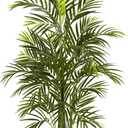 Nearly Natural 5388 Areca Palm UV Resistant Tree, 3.5-Feet, Green,50.5" x 7" x 7"