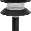 Paradise Plastic Path Stake Light (Black, 4 Pack)