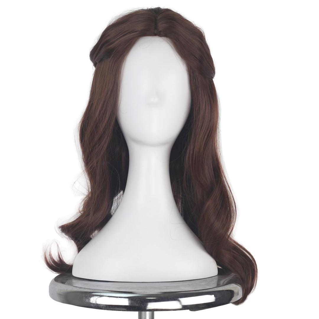 Miss U Hair Long Wavy Brown Hair Women Female Cosplay Costume Wig Party Halloween