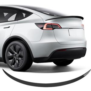 Tesla Model Y Spoiler Wing Performance Rear Trunk Lip Tail Lid for Tesla 2020-2024 ABS Model Y Accessories(Glossy Black)
