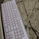 Logitech MK270 Wireless Keyboard and Mouse Combo for Windows, 2.4 GHz Wireless, Compact Mouse, 8 Multimedia and Shortcut Keys, 2-Year Battery Life, for PC, Laptop - Rose (1 Pack)