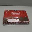 Max Fun 24pcs Christmas Glitter Party Glasses Frames with 24 Designs Decorations Accessories for Christmas Party Favors Holiday Favors (One Size Fits All)