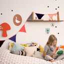 2Pack 3D Wooden Goose Wall Decor 5.91x7.87in With Stand, Goose Nursery Decor With Hook Vintage One Silly Goose Wall Art With Real Pink Bow Boho Silly Goose Decor For Kids Room For Bedroom Decors
