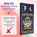 Funermei for Samsung Galaxy Note 10 Plus Phone Case - Women Cute Girls Cover Pretty Girly Bus Kawaii Animals Design with Camera Cover Ring Stand Funda for Galaxy Note 10 Plus Case