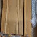 Amyhill 12 Pieces Wall Mount Vinyl Record Holder Display & Solid Wood Stand