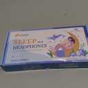 Voerou Sleep Headphones, 3D Bluetooth 5.4 Sleep Mask Wireless Eye Mask, Sleeping Mask with Bluetooth Headphones for Side Sleepers with UltraThin Speakers, Perfect for Sleeping Travel Christmas Gifts