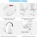 Aobelieve Flexible Baby Camera Clamp Mount for iFamily SM650/SM651, Kidsneed SM935A/SM935C, HUBOOK SM652, and ANMEATE SM650 Video Baby Monitor