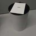 OOU Universal Knife Block Holder - Round Kitchen Knife Storage Unique Slot Design to Protect Blades, Space Saver Knife Organizer Detachable for Easy Cleaning, White