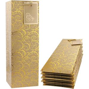 Sdootjewelry Bottle Bag Gift Set, 36 Pack for Bottles, Gold