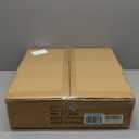 Small Fire Pit for Outside Wood Burning,Fire Bowls with Firproof Mat, Backyard Black Square Ourdoor Bonfire Pit with Waterproof Cover for Outside Patio Camping (Black, 22Inch)