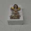 Catholic Brands Infant Jesus in Manger 2 Piece Resin Statue Figurine for Nativity Set, 7 Inch