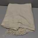 Homiest Decorative Knitted Throw Blanket with Fringe Soft & Cozy Tassel Blanket for Couch Sofa Bed (Baby Blue,50x60)