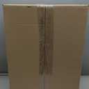 Pipishell C-Shaped Side Table, C Table for Sofa with Two-Piece Desktop & Metal Frame, Large Surface End Table for Living Room, Bedroom, Bedside, Rustic Design (Vintage Rustic Brown)