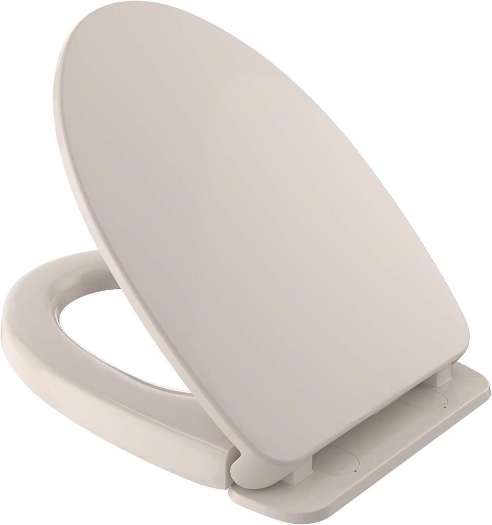 TOTO SoftClose Slow Close Elongated Toilet Seat and Lid, Sedona Beige - SS124#12