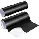 Hicarer 2 Pack Thermal Heat Shield Barrier Adhesive, 12 x 118 Inches Aluminized Fiberglass Heat Shield Resistant Material Tape for Auto Use, House, Barbecue, Christmas