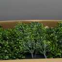 31.5'' Artificial Bunny-Shaped Topiary Tree with Boxwood Ball Tree Decoration, Faux Rabbit Potted Plant for Indoor and Outdoor Easter Holiday Garden Porch Decor