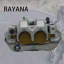 RAYANA Front Brake Caliper with pads Compatible for Yamaha YZ65 2018-2023 YZ80 1987-2001 YZ85 2002-2023