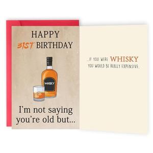 Abeletree 31st Birthday Card, Happy 31st Birthday Decorations for Men Women, 31 Birthday Gifts for Husband Wife, 31 Year Old Bday Gifts Card for Him Her