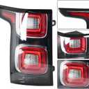 Silscvtt Replacement for Land Rover Range Rover L405 2018 2019 2020 Tail Light Lamp Brake Rear Left Driver Side Outer LR098353 LR098346