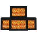 qiqee Auto-pop Up Black Cookie Box with Window 24Pcs 14x10x2.5 inch Pastry Macaron Bakery Box for Packaging