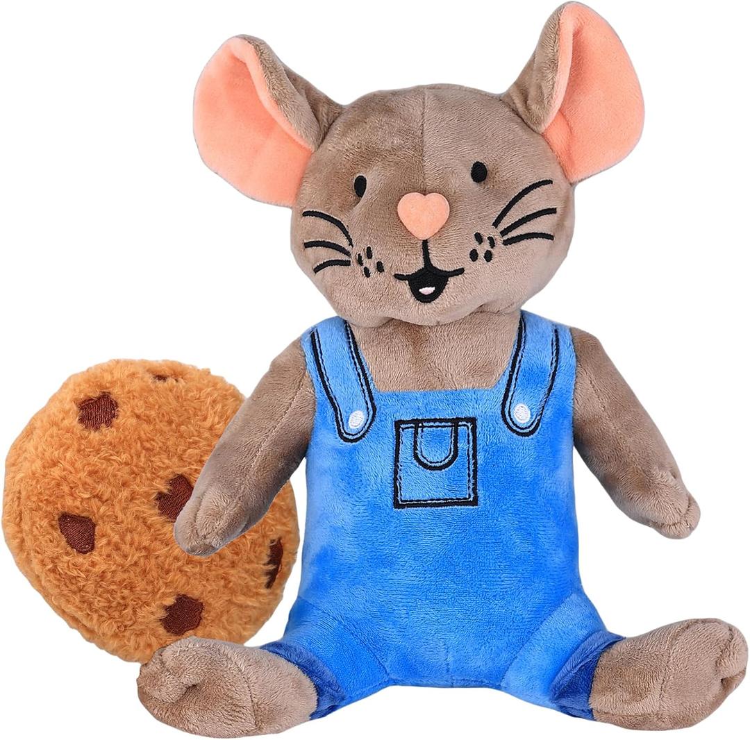 If You Give Mouse a Cookie Plush, 4" Cookie and Mouse Plush 2PCS, Book Buddies Stuffed Animal are The for Children and Teachers, Small