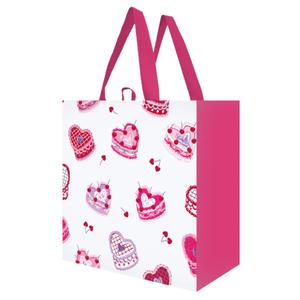 CAKE VALENTINE REUSABLE BAGS, BULK 40pcs