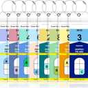 8 Pack Luggage Tags Travel Essentials & Cruise Essentials for NCL, Princess, Carnival, Royal Caribbean & Celebrity Cruise Ships by SEAVILIA