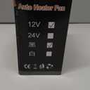 JILOUR Car Heater 12V, 2 in 1 Portable Car Heater Fast Heating Quickly Defrost Defogger Demister Heat Cooling Fan Auto Dryer Windshield Defroster Plug in Cigarette Lighter (N120)