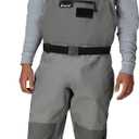 FROGG TOGGS Men's Hellbender Pro Bootfoot Fishing Chest Wader (Brown, L)