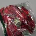 Panelee 12 Pcs Red Velvet Christmas Bows 6 x 6 in Wreath Bow Christmas Tree Decorations Ornaments for Hanukkah Xmas Tree Topper Wreath Garland Party Gift Wrapping DIY Decor