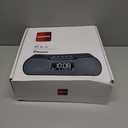 Sangean RCR-20 AM/FM Clock Radio with Bluetooth, Aux-in, USB Phone Charging, Digital Tuning, Battery Backup, Black