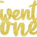 3 x Happy 21st Birthday Cake Topper twenty one Birthday Cake Toppers, 21st Cake Topper for Men,21 Cake Topper For Women, 21st birthday decorations,21st anniversary Cake Topper