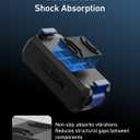 TELESIN Magnetic Quick Release Adapter Mount for DJI Osmo Action 5 Pro/4/3 & OSMO 360, 2-in-1 Foldable Base with 1/4" Screw Hole, DJI OSMO 360 Osmo Action 5 Pro Accessories