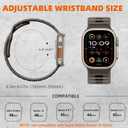 Odbeai 4 Pack Sport Bands Compatible with Apple Watch Ultra 2 3/Ultra Band,Compatible with Apple Watch Bands for Men 49mm 46mm 45mm 44mm 42mm,Silicone Strap for iWatch Bands Men Series SE 11 10 9 8-1