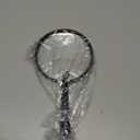 Feosky Handheld Reading Magnifier, 10X Magnifier, 110mm Shatterproof Lens, Adults Close Work Non-Slip Handle for Seniors Reading and Nature Exploration(Black)