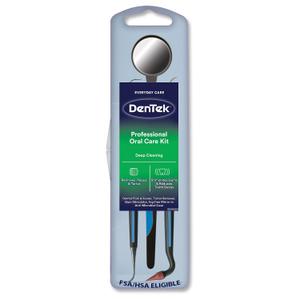 2 x DenTek Professional Oral Care Kit, Complete Set of Dental Tools Including Mirror, Dental Pick, Scaler & Stimulator