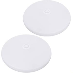 Facon 2-Pack Ultra Slim 4.5'' 12V RV Puck Lights w/Switch, SY-SM45 4000K Cool White LED Interior Lights for RVs, Camper Van, Boats, 12V Dome Light Fixture – cETL Certified