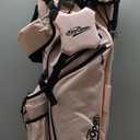 Lightweight Golf Stand Bag, 14 Way Golf Bags with Full Length Dividers for Men Women, Encrypted 900D Weather-Proof Club Carry Bag with Ergonomic Dual Strap, Cooler Pockets, 9 Pockets