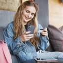 for Samsung Galaxy S25 Plus/S25+ Wallet Case with Card Holder, 2X Screen Protector Dual Layer Heavy Duty Protective Hidden Card Slot Slim Case for Galaxy S25 Plus 6.7" 2025 (Blue)