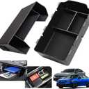 2024 2025 2026 Civic Center Console Organizer Tray for 2023 2022 Honda Civic 11th Gen Sedan Hatchback LX EX Sport 2022 Accessories Civic 2023 Central Console Organizer Insert Tray(2pcs)