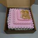 6 Sets Tea Party Decorations of 3 Tier Plastic Cupcake Stand Dessert Plates Cake Fruit Candy Display Tower for Wedding Birthday Baby Shower Tea Party Decorations(Round,Flower,Square)