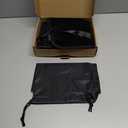 Toddler Airplane Bed & Travel Essentials - Kids Airplane Seat Extender, Portable Plane Bed for Flights (Black)