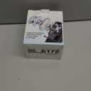 Wireless Induction Speaker 5-in-1 Bluetooth Speaker with Phone Stand,Stereo Sound, 3500mAh Rechargeable, 8 RGB Ambient Light, 360 Adjustable Holder for iPhone/Android/iPad,Gifts for Men Women (Black)