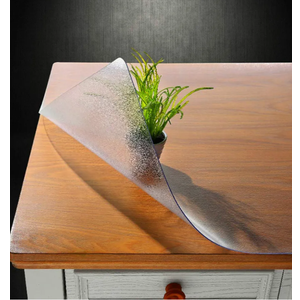 NECAUX Custom 14 x 18 Inch Frosted Desk Cover Protector, 1.5mm Thick Plastic Desk Pad Mat, Table Cover Tablecloth Protector for Office, Computer, Side, End Tables, Night Stand, Dresser NECAUX Custom 14 x 18 Inch Frosted Desk Cover Protector, 1.5mm Thick Plastic Desk Pad Mat, Table Cover Tablecloth Protector for Office, Computer, Side, End Tables, Night Stand, Dresser