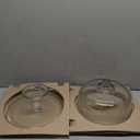 Anchor Hocking Monaco Glass Cake Stand  Elegant Display for Cakes, Desserts, and Pastries  Durable, Dishwasher Safe  Perfect for Weddings, Events, and Everyday Use  Made in USA