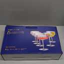 KMIGRUAN 11oz Large Vintage Coupe Glasses Set of 6, Ribbed Cocktail Glasses, Classic Espresso Martini Glasses, Margarita and Champagne Glasses for Bar, Wine, Dessert, Cocktail Glassware Gift Set