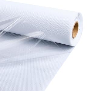 5M 12.6 Inch White Acrylic Rhinestone Heat Transfer Film Tape Rectangle Iron on Hot Fix Rhinestones Sticky Transfer Paper Roll for DIY Pattern Clothes Bags Shirt Fabric Decoration