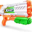 XSHOT Fast-Fill Medium Water Blaster by ZURU, Watergun for Summer, XShot Water Toys, Squirt Gun Soaker (Fills with Water in just 1 Second!) Big Water Toy for Children, Boys, Teen, Men (Medium)