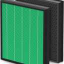 300 Replacement Filter for Coway AIRMEGA Max2 300/300S Combined True HEPA with Activated Carbon 2-in-1 Filter, AP-1515-FP