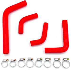 For Honda 2004-2009 CRF250R 2004-2017 CRF250X Silicone Radiator Hose Kit With Clamps Cooling Coolant Pipe Tube Hoses 2005 2006 2007
